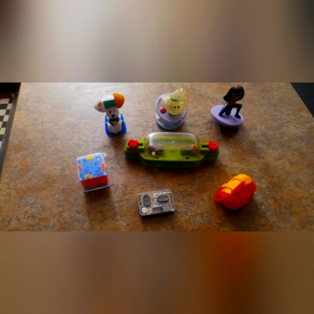 Assorted Kids Toy Figures and Play Pieces - Multicolor